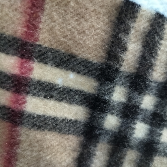 Blurberry Cashmere Scarf 🧣 (It has Holes) - Picture 4 of 11